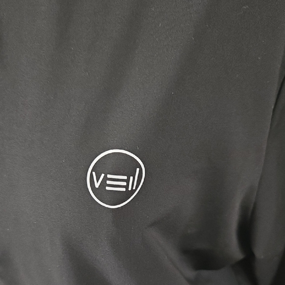 Vineyard Vines Black Half-Zip Pullover Dress - Picture 2 of 5